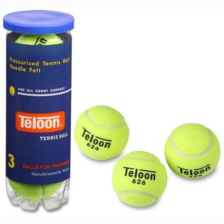 Купить Мяч для большого тенниса Teloon 626Т Р3  (3 шт) в Москве 