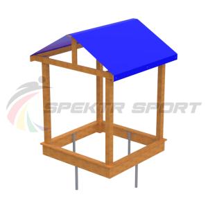 Купить Песочница с крышей в Москве 