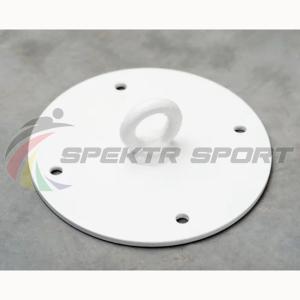 Купить Потолочный кронштейн для подвесных снарядов (канат, груша) цв. белый в Москве 