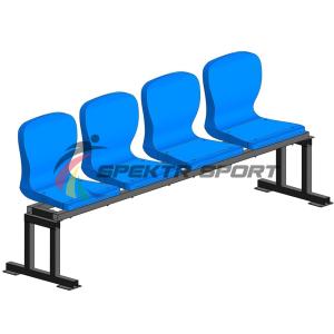 Купить Трибуна скамейка для зрителей на 4 места в Москве 