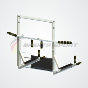 Купить Турник 3 в 1 на раме Прайм сварной цв. белый в Москве 