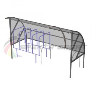 Купить Велопарковка для самокатов и велосипедов Альфа 412 в Москве 