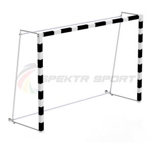 Купить Ворота мини-футбольные без сетки 2х3х1 м. на колёсиках в Москве 