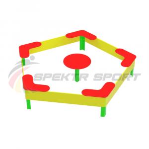 Купить Песочница со столиком и сиденьями в Москве 