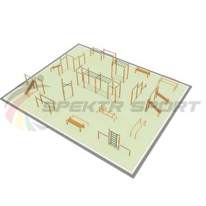 Купить Парковая площадка для Воркаут и WRK 5_76mm в Москве 