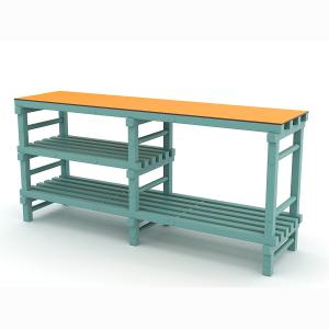 Купить Стол для бассейна, жесткий ПВХ, 1988х554х920 мм в Москве 