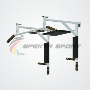 Купить Турник-брусья-пресс навесной Стэнли 2 цв. белый в Москве 