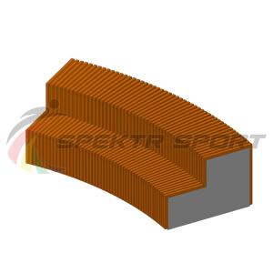 Купить Скамья "Горка" в Москве 