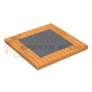 Купить Помост для гиревого спорта 1.5х1.5х0.1м рез. амортизаторы 2 см в Москве 