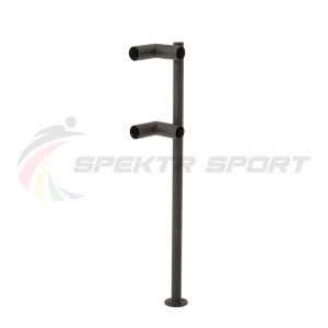 Купить Напольная угловая стойка двухрядного хореографического станка Дегаже в Москве 