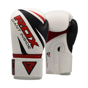 Купить Перчатки боксерские RDX REX F10 WHITE BGR-F10W, 12 oz в Москве 