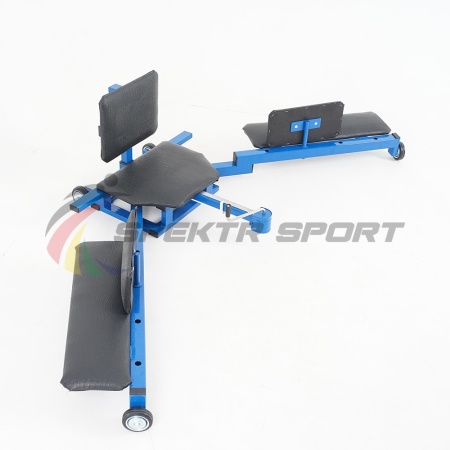 Купить Тренажер для растяжки поперечного шпагата Spektr Sport Маховик 1.0 синий в Москве 