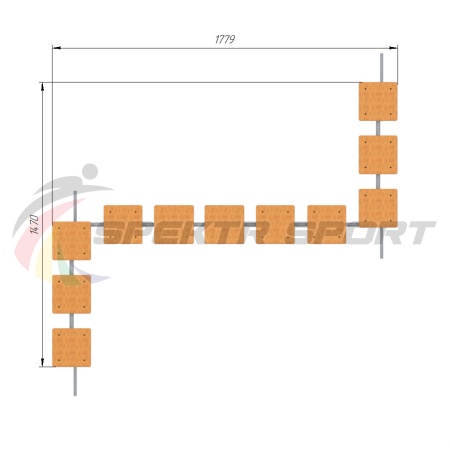 Купить Бум детский уличный "змейка" в Москве 
