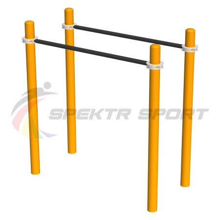 Купить Брусья уличные стандартные Воркаут SP WRK-10_76mm в Москве 