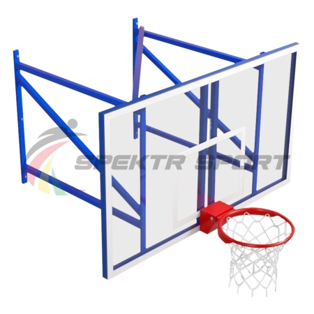 Купить Баскетбольная ферма со щитом, кольцом и сеткой в Москве 