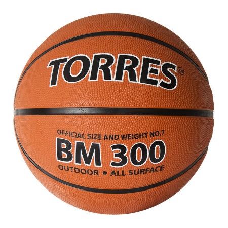 Купить Мяч баскетбольный  "TORRES BM300" р.3  в Москве 