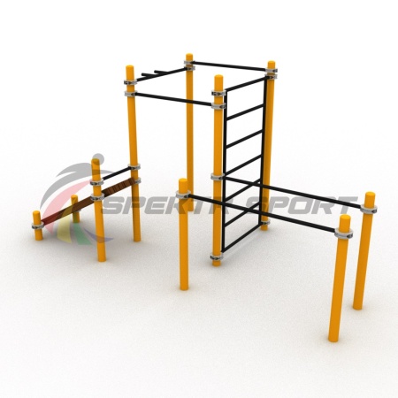 Купить Комплекс для занятий Воркаут SP WRK-44_76mm в Москве 