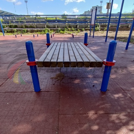 Купить Помост для выполнения испытания «Сгибание - разгибание рук в упоре лежа на полу» со счетчиком в Москве 