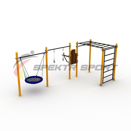 Купить Комплекс для занятий Воркаут SP WRK-85_76mm в Москве 