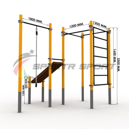 Купить Комплекс для занятий Воркаут SP WRK-49_76mm в Москве 