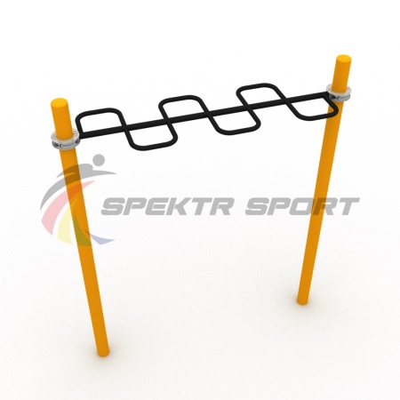 Купить Рукоход змейка для Воркаут SP WRK-05_76mm в Москве 