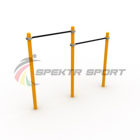 Купить Турник уличный двойной для Воркаут SP WRK-13_76mm в Москве 