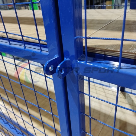 Купить Стеллаж для хранения инвентаря закрытый 2200х500х2500 (разборный) в Москве 