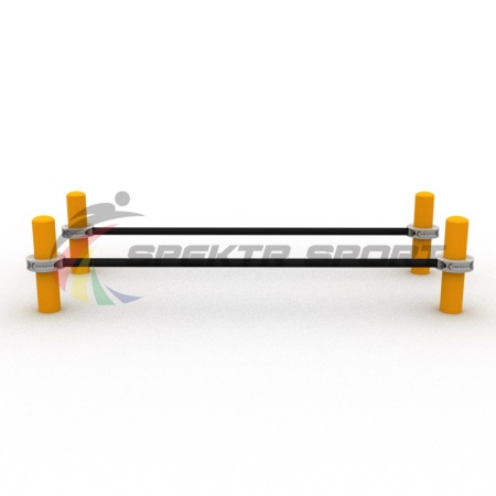 Купить Брусья уличные низкие Воркаут SP WRK-26_76mm в Москве 