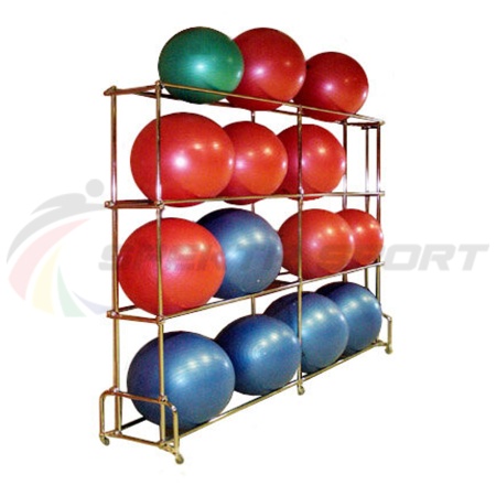 Купить Стеллаж для гимнастических мячей 16 шт в Москве 