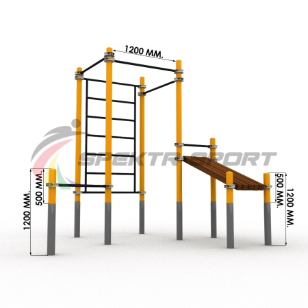 Купить Комплекс для занятий Воркаут SP WRK-43_76mm в Москве 