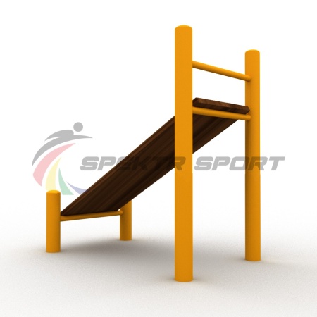 Купить Лавочка Воркаут для пресса с уклоном и перекладиной SP WRK-27E_76mm эконом в Москве 