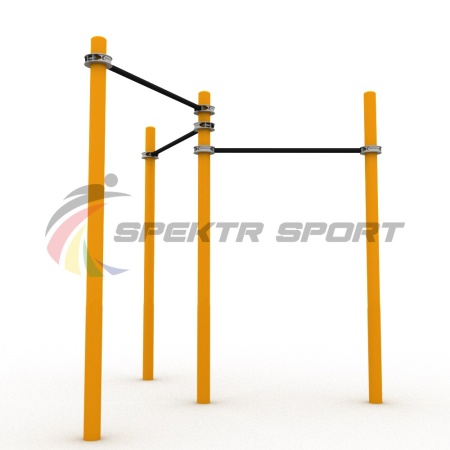 Купить Комплекс из трех турников для Воркаут SP WRK-22_76mm в Москве 