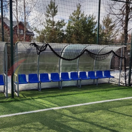 Купить Кабинка для игроков и судей на 12 мест в Москве 