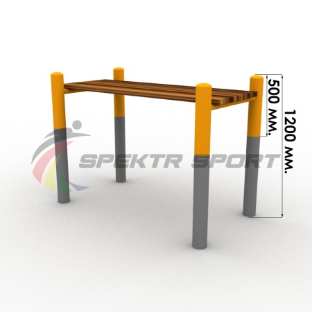 Купить Лавочка стандартная для Воркаут SP WRK-14E_76mm в Москве 