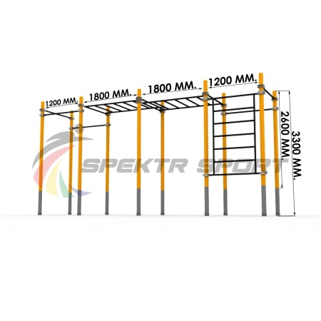 Купить Комплекс для занятий Воркаут SP WRK-32_76mm в Москве 