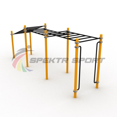 Купить Рукоход Воркаут с изменением высоты SP WRK-25_76mm в Москве 