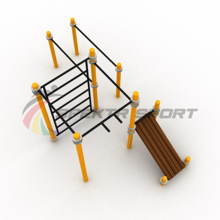 Купить Комплекс для занятий Воркаут SP WRK-44_76mm в Москве 