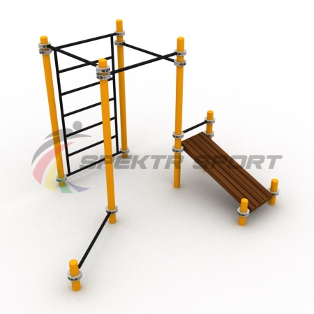 Купить Комплекс для занятий Воркаут SP WRK-43_76mm в Москве 