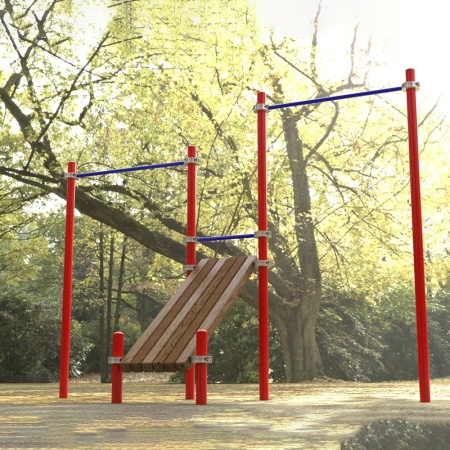 Купить Комплекс тренажеров для Воркаут SP WRK-20_76 mm в Москве 