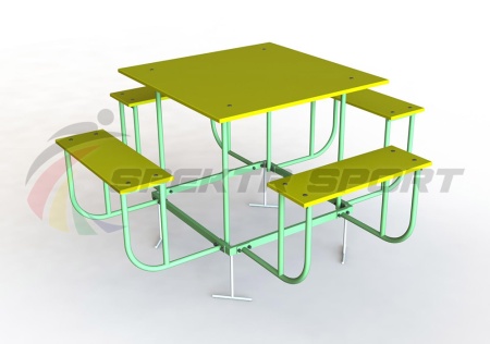 Купить Столик со скамейками арт. SP УБС1 в Москве 