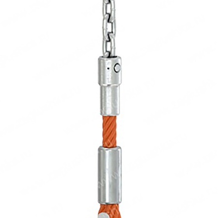 Купить Гимнастическое кольцо с подвесом длиной 823 мм на трубу диаметром 34 мм в Москве 