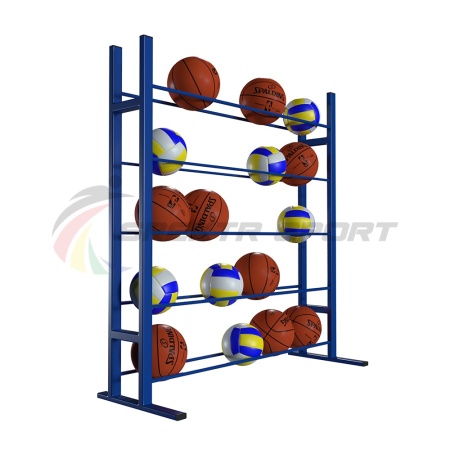 Купить Стеллаж для хранения мячей Spektr Sport ХИМ_38 в Москве 