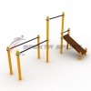 Купить Комплекс из скамьи наклонной, турника и брусьев Воркаут SP WRK-29_76mm в Москве 