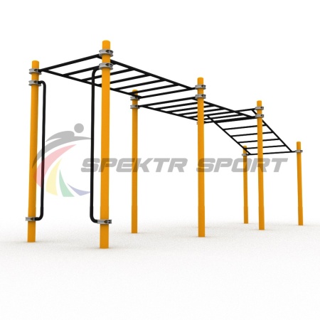 Купить Рукоход Воркаут с изменением высоты SP WRK-25_76mm в Москве 