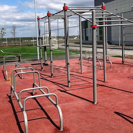 Купить Лавка с упорами для упражнений Воркаут SP WRK-11 в Москве 